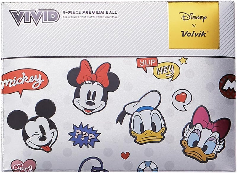 Volvik Vivid Disney Golf Ball Gift Sets (One Dozen) - Image 1